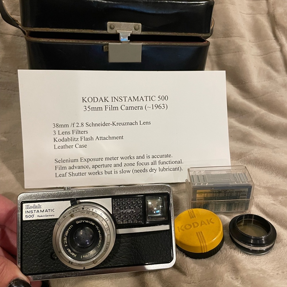 Vintage Kodak camera bundle valued over $250